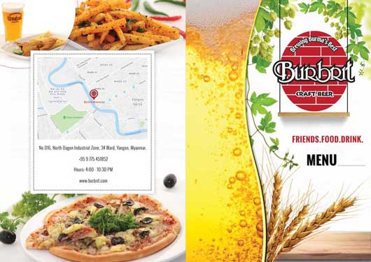 Burbrit Craft Beer Front & Back Cover