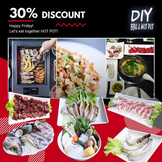 DIY Hot Pot & BBQ Facebook Post