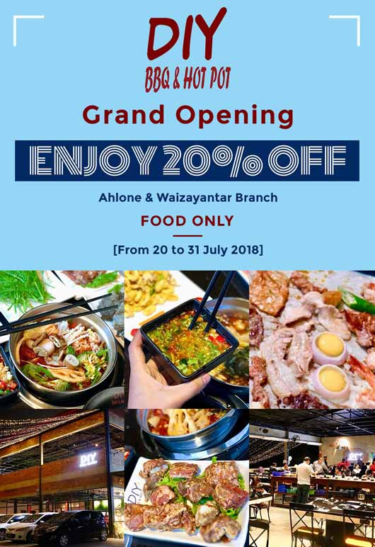 DIY Hot Pot & BBQ Facebook Post