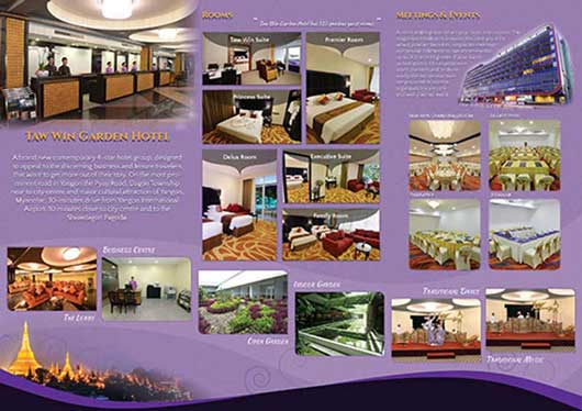 Taw Win Garden Hotel Flyer Inner