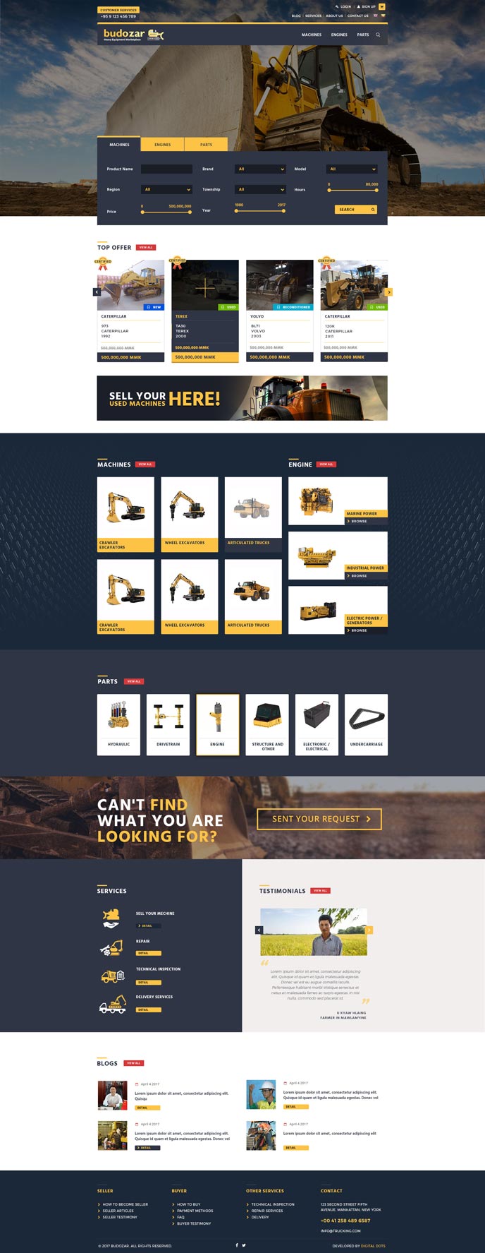 Budozar (Heavy Equipment Marketplace)